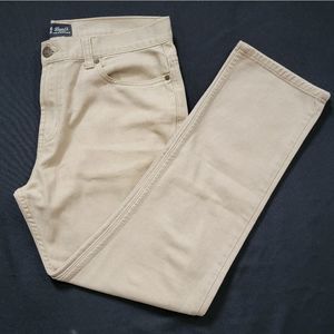Denim & Co. Straight Leg Jeans, Men's Sz 34x30, Tan